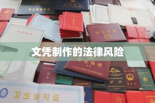 秀山文凭制作的法律风险